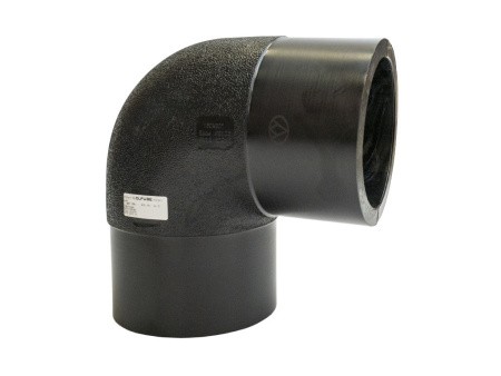 Отвод литой 90° PN16 SDR11 PE100 D63 Отвод литой 90° PN16 SDR11 PE100 D63