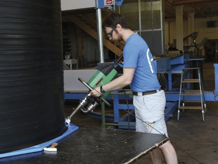 Сварочный экструдер WELDPLAST S6 применение Сварочный экструдер WELDPLAST S6 применение