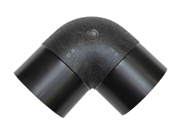 Отвод литой 90° PN16 SDR11 PE100 D110 Отвод литой 90° PN16 SDR11 PE100 D110