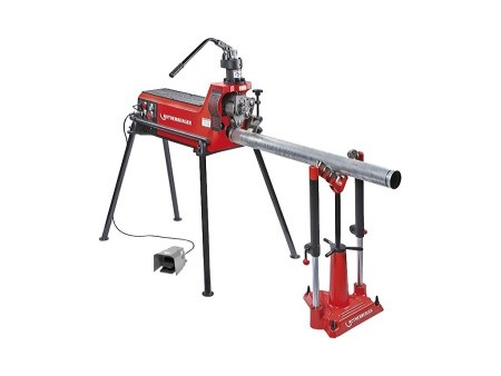 Электрогидравлический станок для накатки желобков на стальных трубах Электрогидравлический станок для накатки желобков на стальных трубах